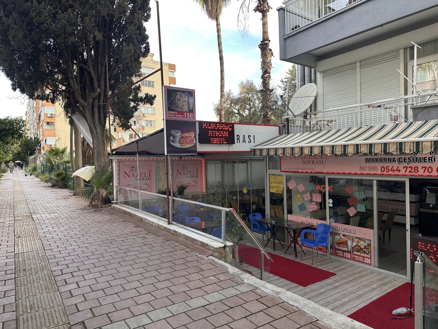 Nazeli Sofrası dış cephe